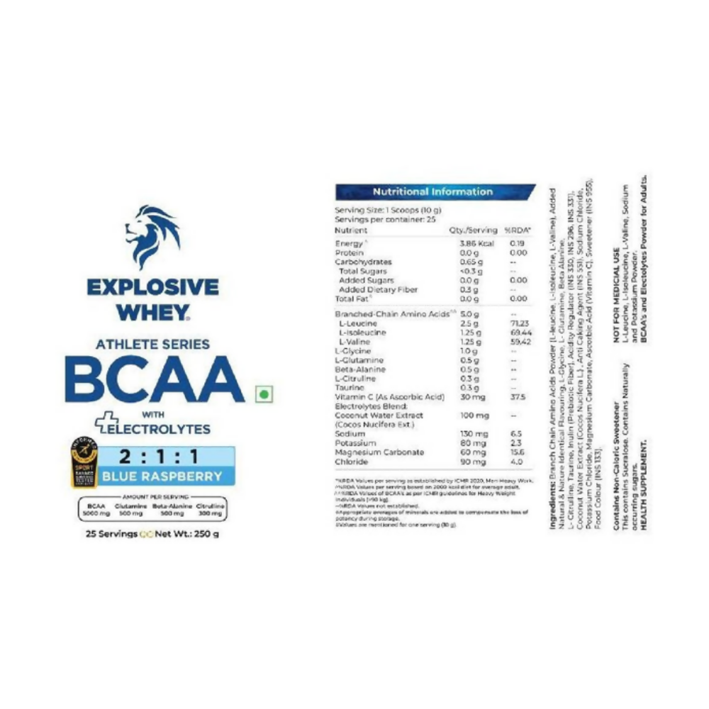 Explosive Whey Athlete Series BCAA
