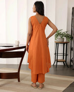 Thumbnail for Aayaa Designer Pure Cotton 2 Piece Set Kurti & Set - Distacart