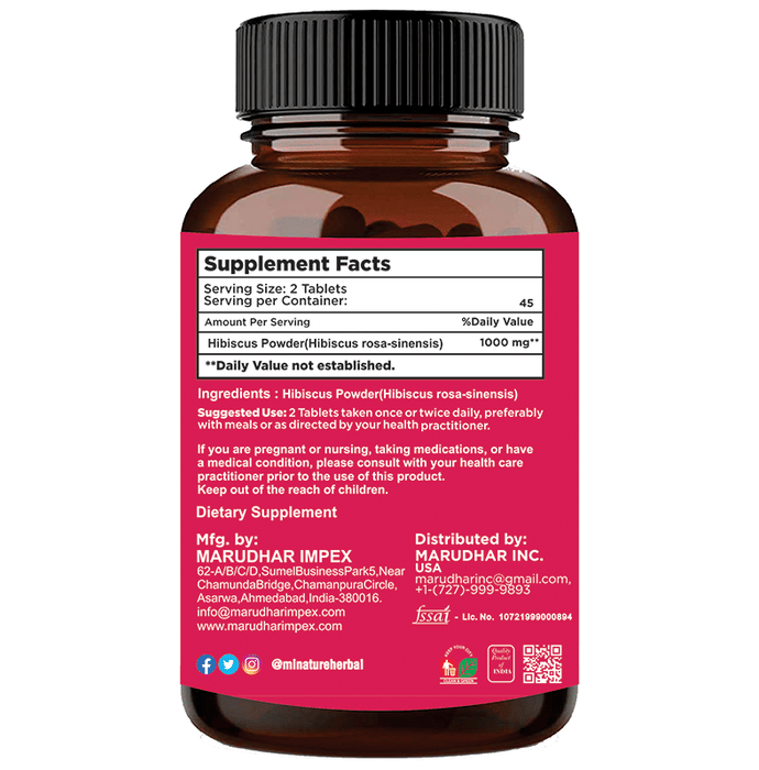 Minature Hibiscus Tablet