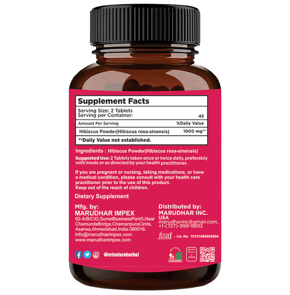 Minature Hibiscus Tablet