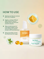 Thumbnail for Soma Essential Apian Night calm Ritual - Tulsi Night Cream + Royal Jelly Vitamin C Serum