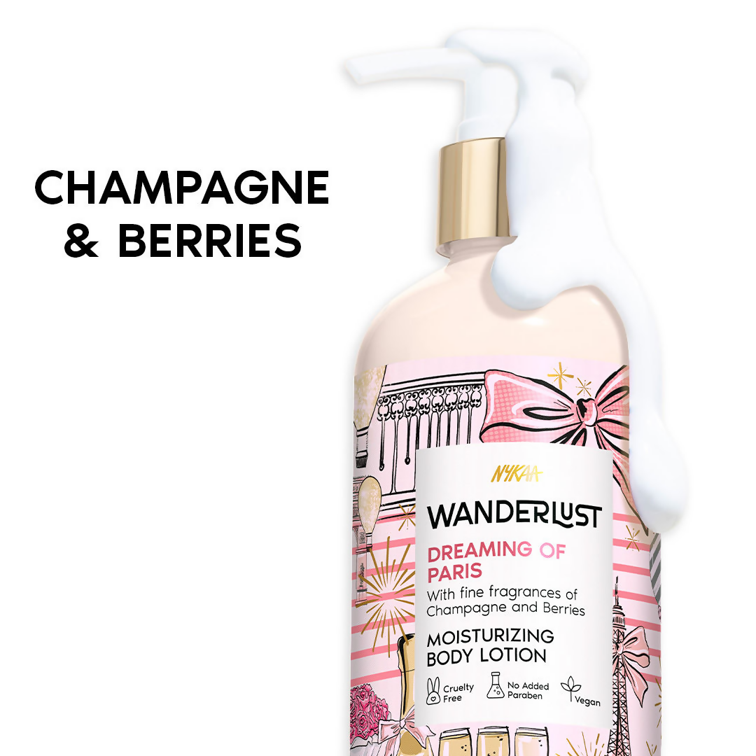 Wanderlust Dreaming of Paris Fruity Perfume Body Lotion - Distacart
