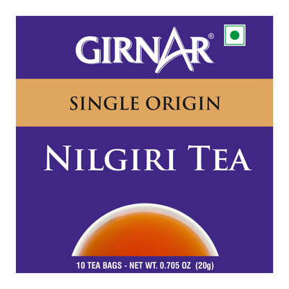 Girnar Single Origin Black Tea Bags - Nilgiri - Distacart