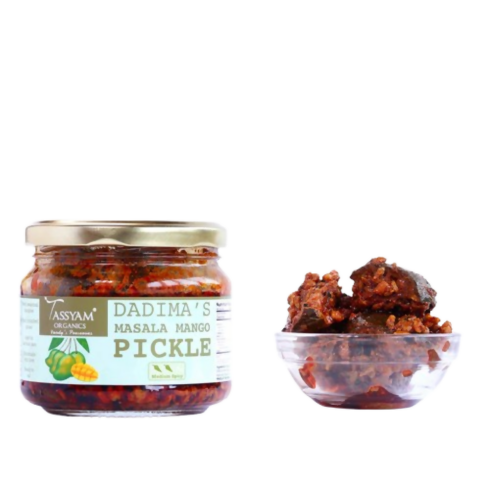 Tassyam Organics Mango Masala Pickle - Distacart