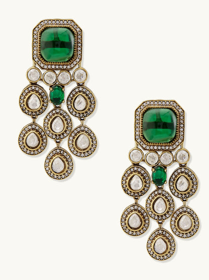Nuyug Ethereal Kundan Necklace Set - Distacart
