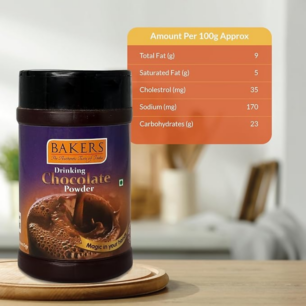 BAKERS Drinking Chocolate Powder - Dista