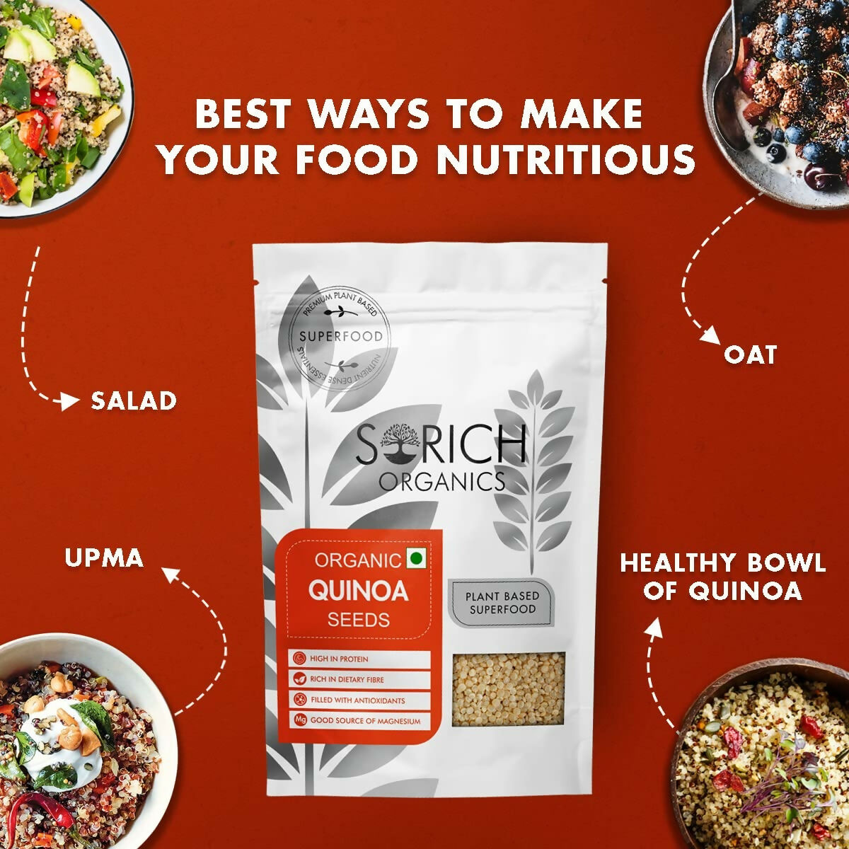 Sorich Organics Raw Quinoa Seeds - Distacart