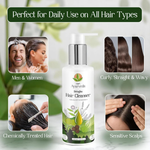 Thumbnail for Him Ayurveda Green Tea Bringha Hair Cleanser Ayurvedic Shampoo For Hair Growth & Hair Fall Control