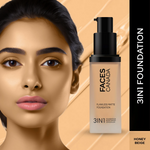 Thumbnail for Faces Canada Flawless Matte Foundation - Honey Beige 031 - Distacart