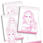 Thumbnail for Dreamland Publications Style Studio Fashion Sketch Activity Book 1 for Girls Age 4-8 years
