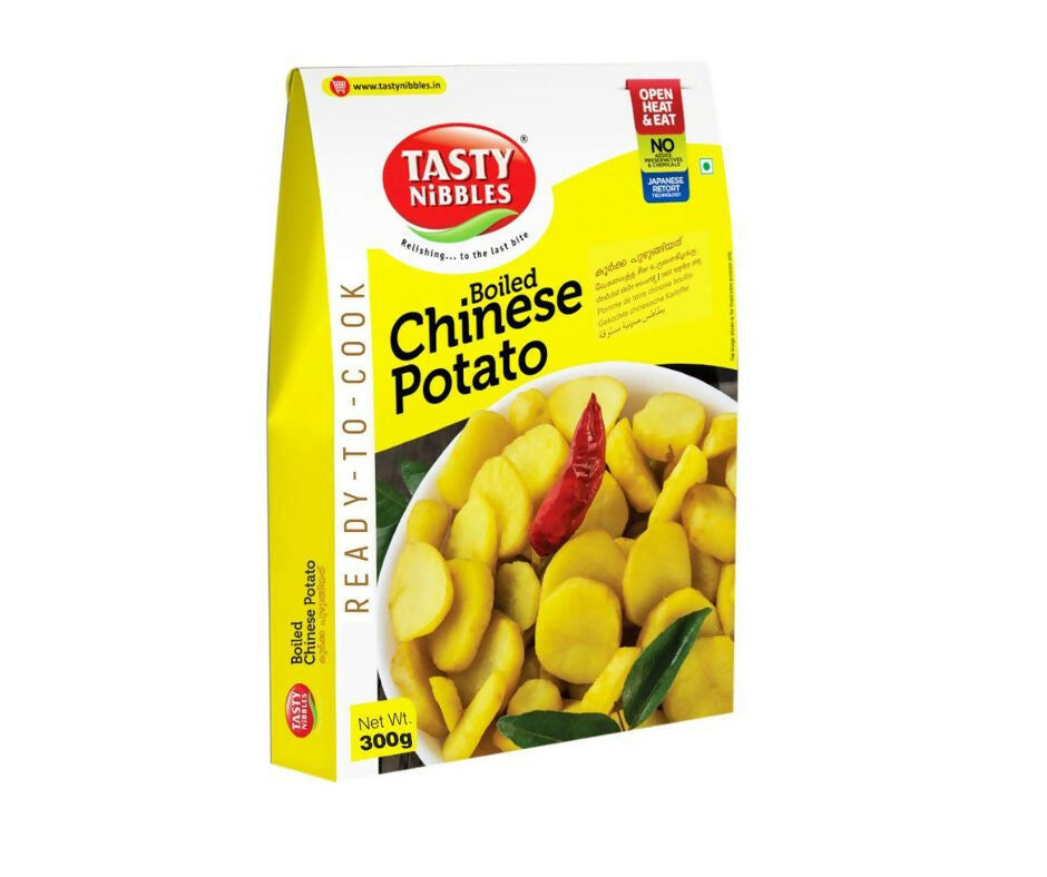 Tasty Nibbles Boiled Chinese Potato | Vevicha Koorka - Distacart