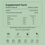 Thumbnail for GATACA Pure β-NMN - 1000 mg Capsules, Backed by 21 Patents