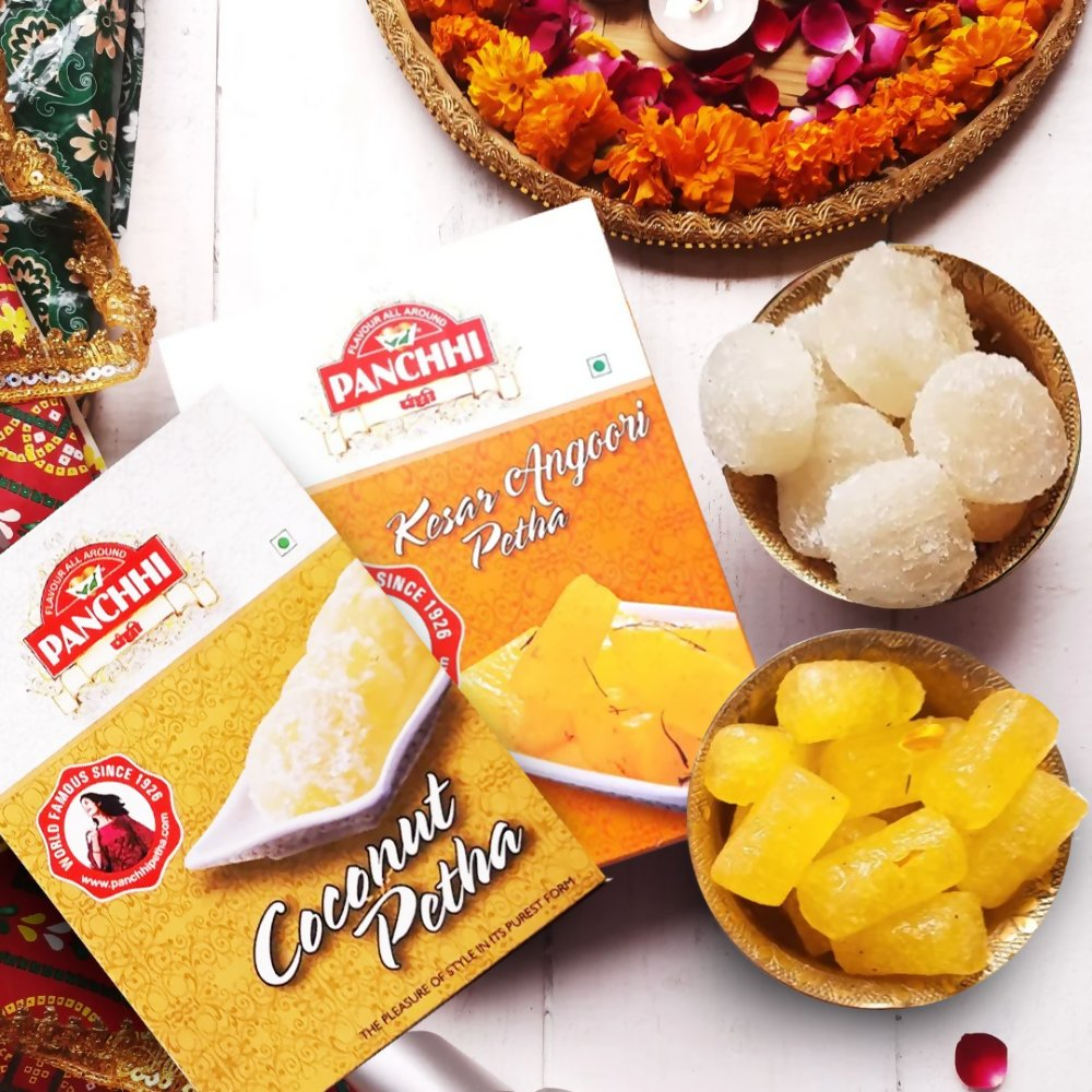 PANCHHI Coconut-Kesar Angoori Petha - Dista