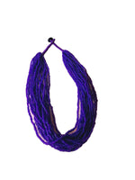 Thumbnail for Inhanns Handmade Beaded Multilayer Necklace, 20 Layers - Purple - Distacart