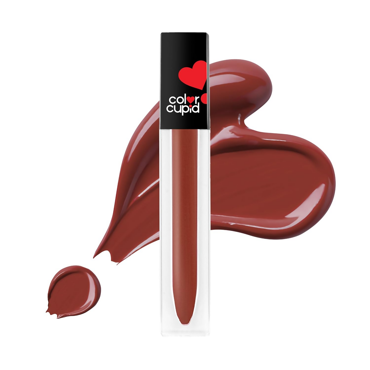 Color Cupid Matte Intense Color 18-Hour Stay Liquid Lipstick - Caramel Sugar - Distacart