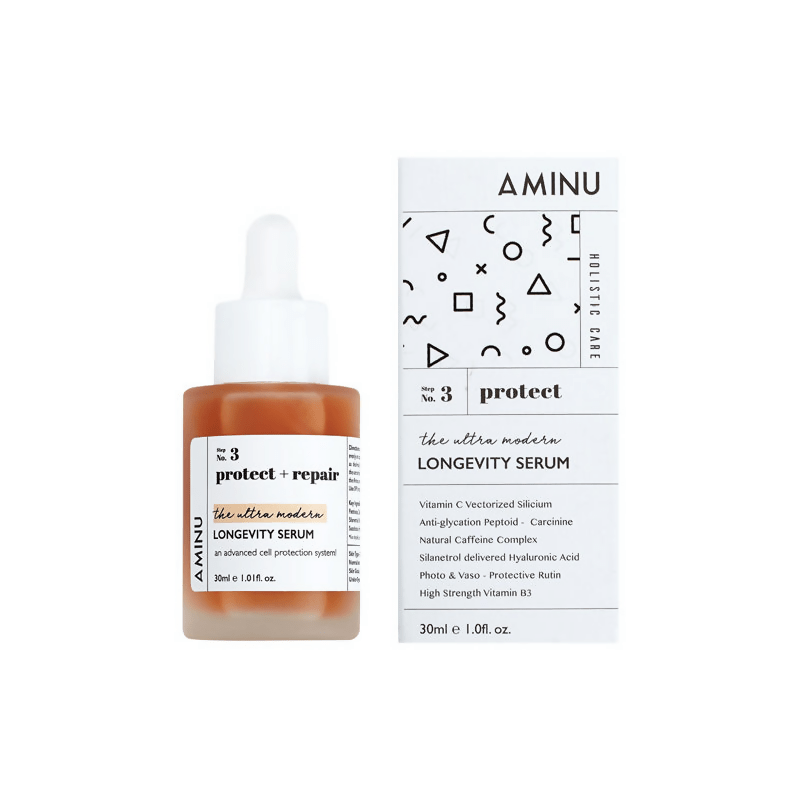 Aminu Longevity Serum for Sensitive skin & Anti-Pollution - Distacart