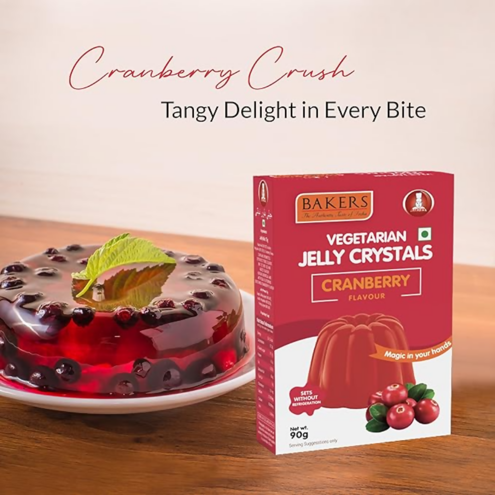BAKERS Jelly Crystals - Cranberry - Dista