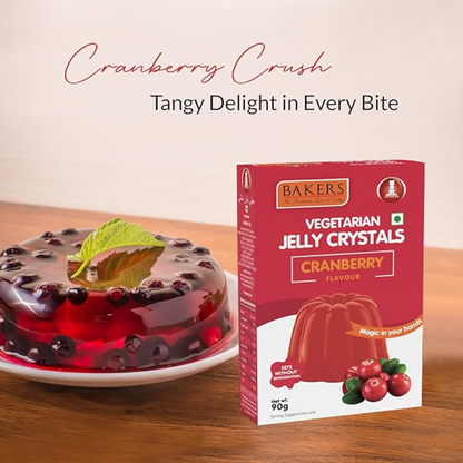 BAKERS Jelly Crystals - Cranberry - Dista