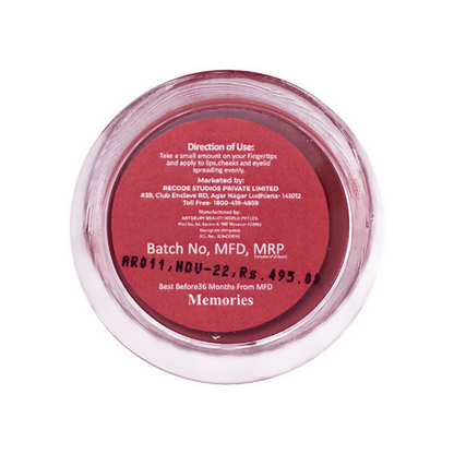 Recode Lip & Cheek Tint - 10- Memories - Distacart