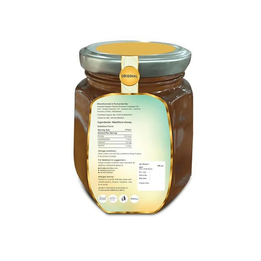 Jivamrit Organic Multiflora Honey - Dista