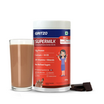 Thumbnail for Gritzo SuperMilk Overall Growth (13+y Girls), 12g Protein Powder (Double Chocolate) - Distacart