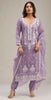 Anaita Light-lavender Embroidered Silk Stitched Salwar Suit - Distacart