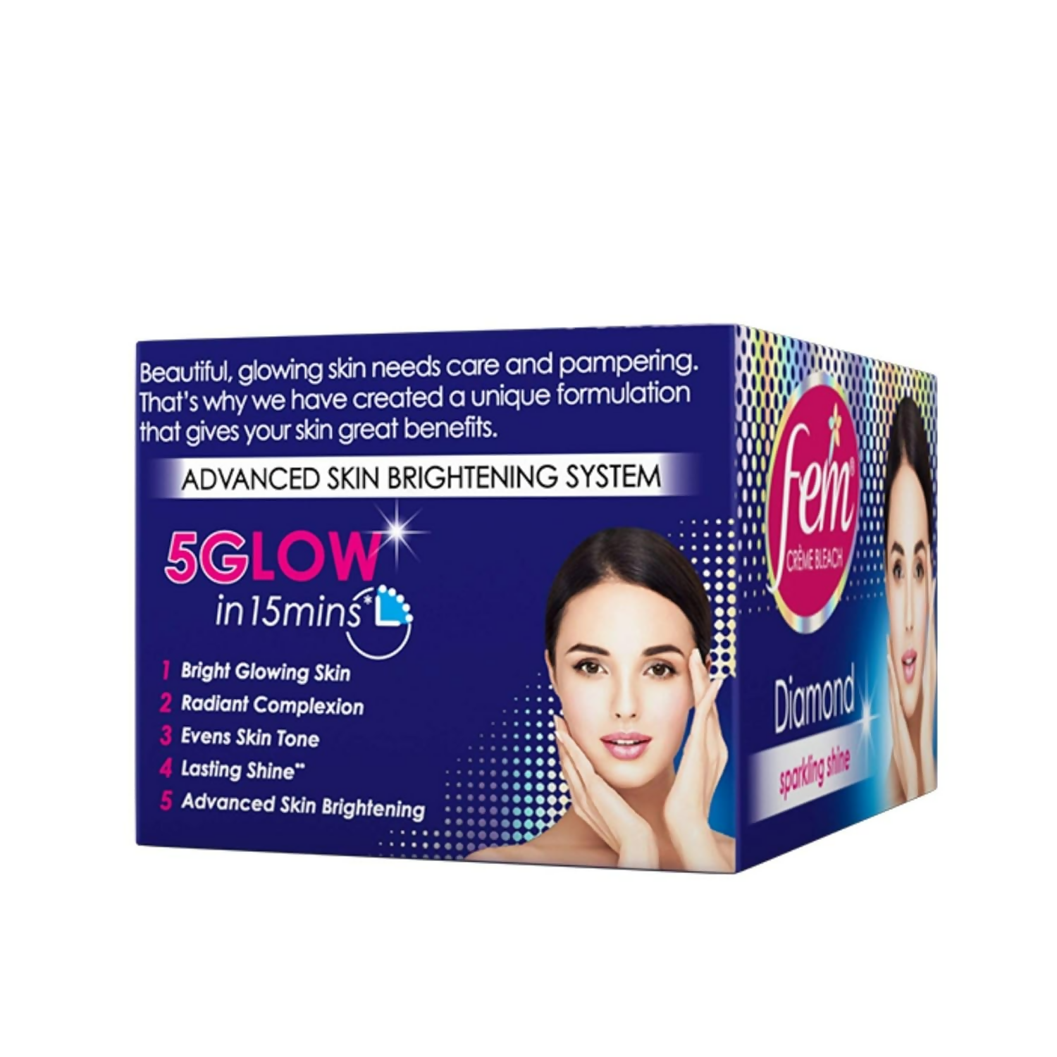 Fem Fairness (Diamond) Creme Bleach - Distacart