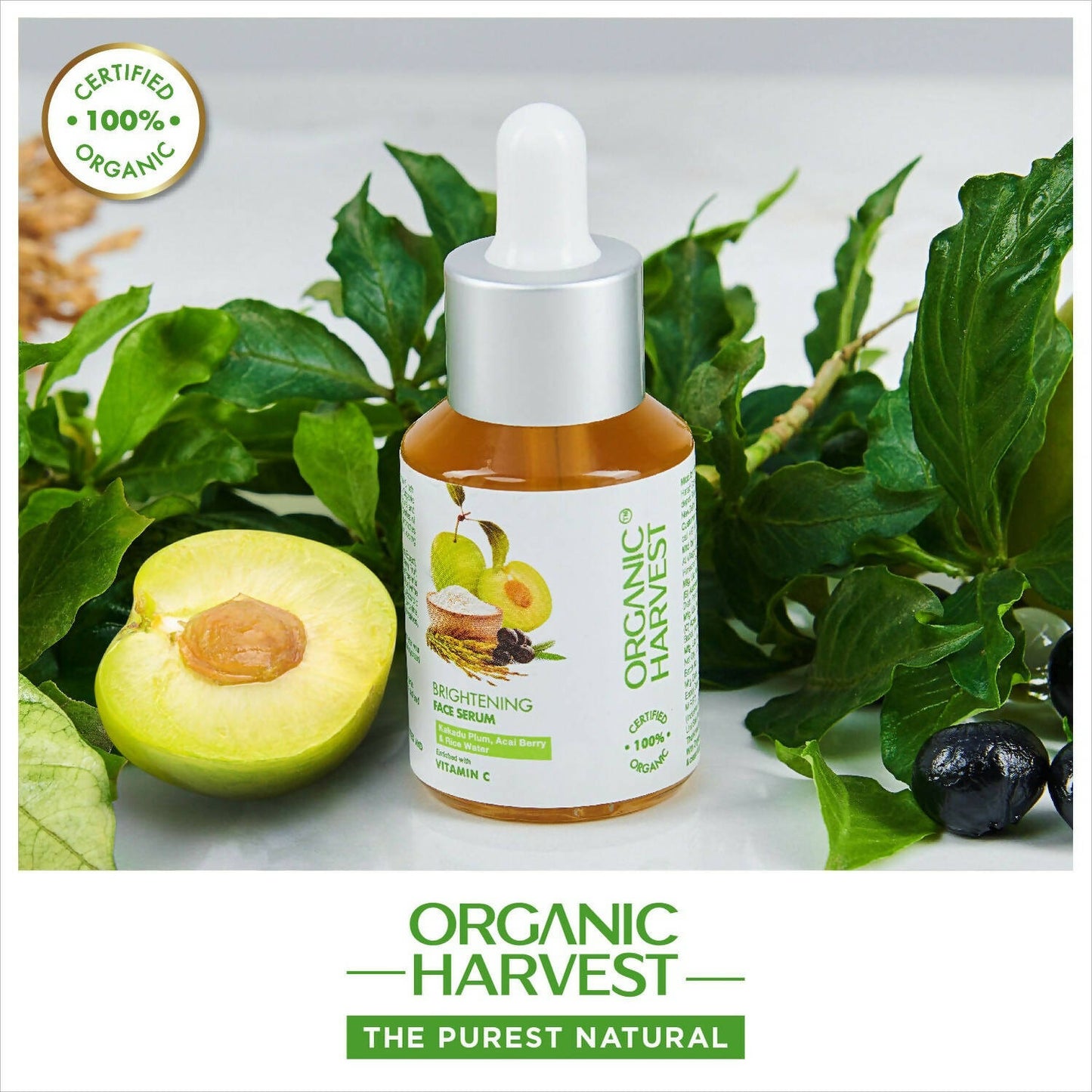 Organic Harvest Vitamin C Organic Face Serum - Distacart