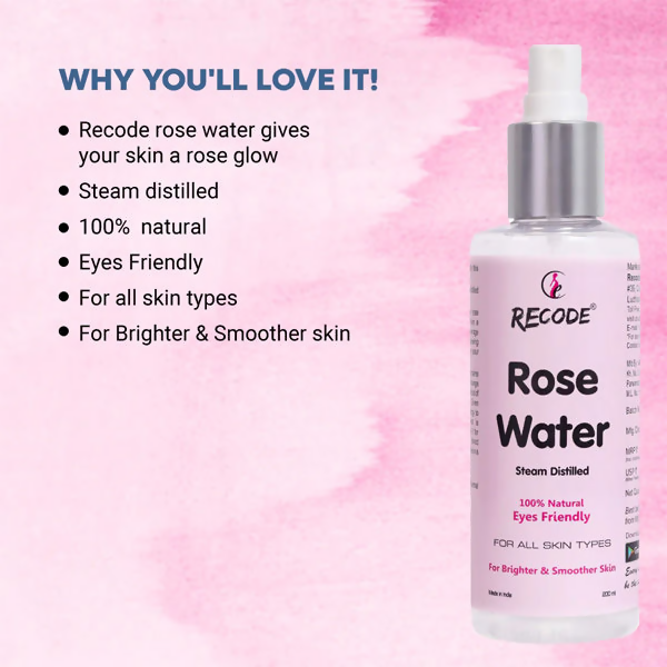 Recode Rose Water - Distacart