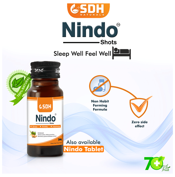 SDH Naturals Nindo Shots Single Use