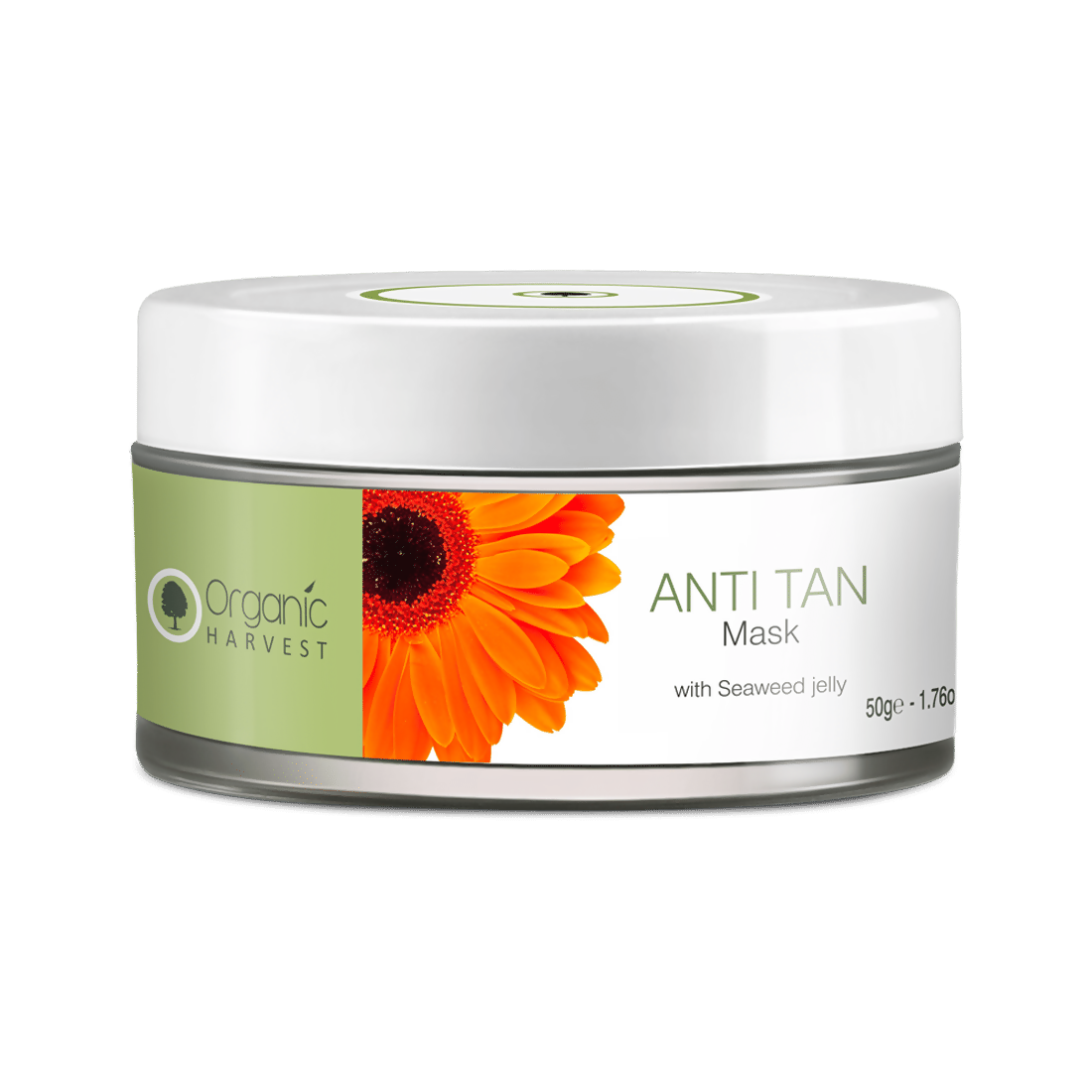 Organic Harvest Anti - Tan Mask With Seaweed Jelly - Distacart