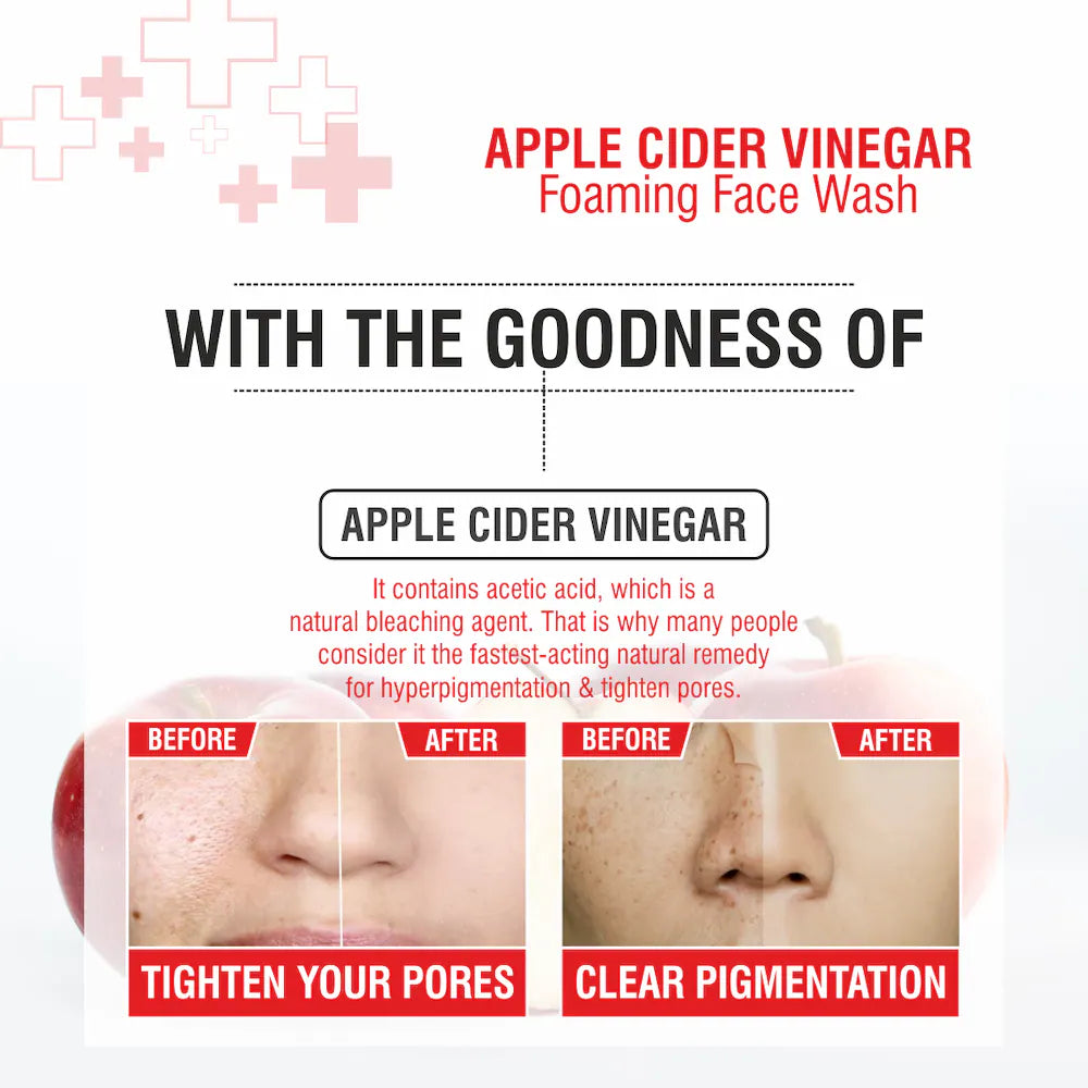 Nuerma Science Apple Cider Vinegar Foaming Face Wash