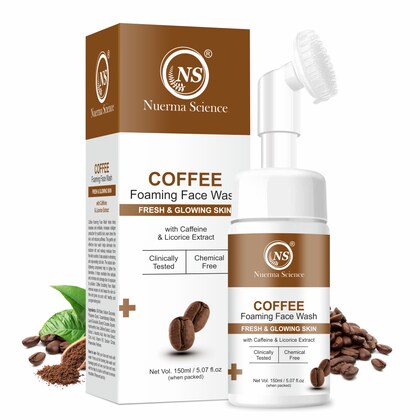 Nuerma Science Coffee Foaming Face Wash - Distacart