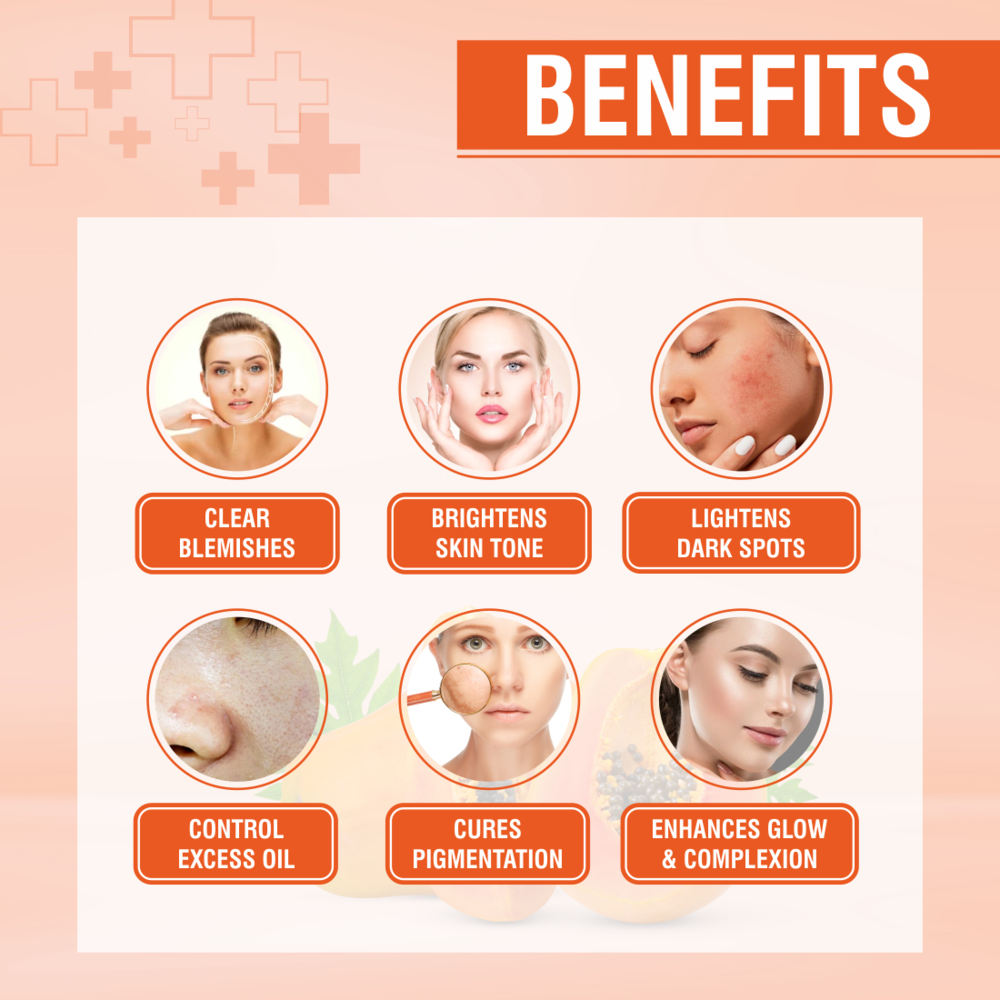 Nuerma Science Papaya Foaming Face Wash | Brightens Skin Tone & Clears Blemishes - Distacart