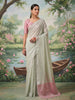 Shree Shyam Fashion Silver Tissue Silk Saree - Distacart
