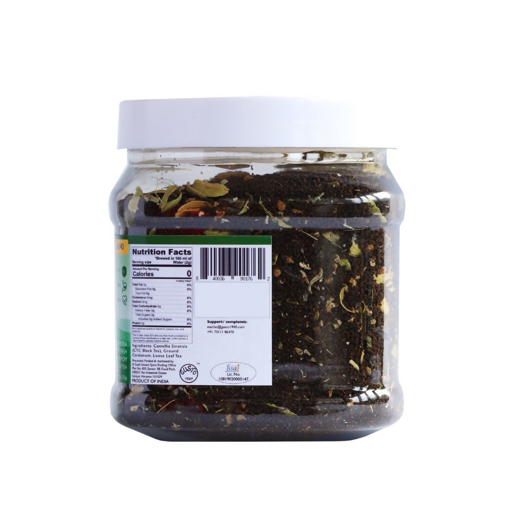 Tassyam Organics Strong Cardamom Tea | Elaichi Chai - Jar - Distacart