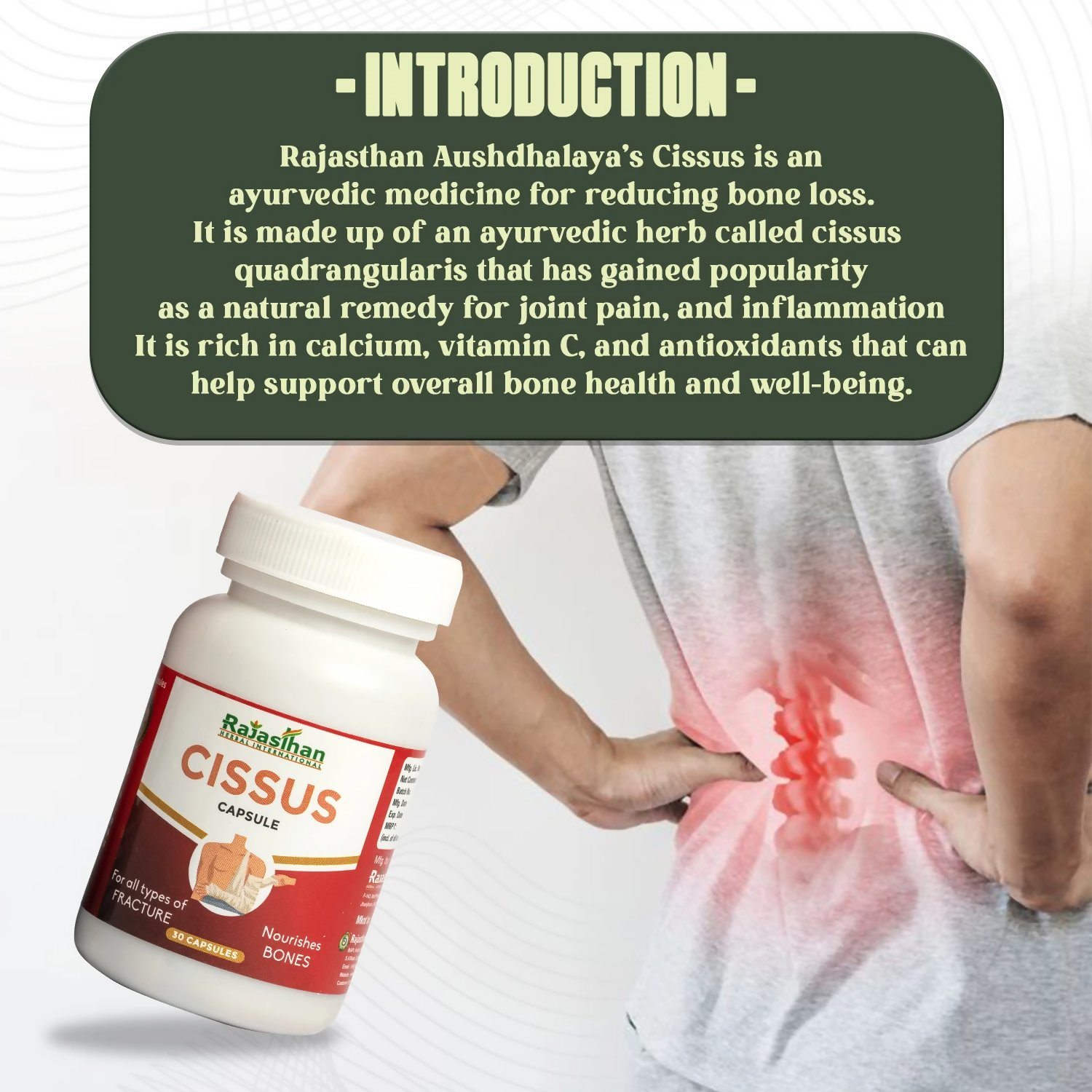 Rajasthan Herbals Cissus Capsules
