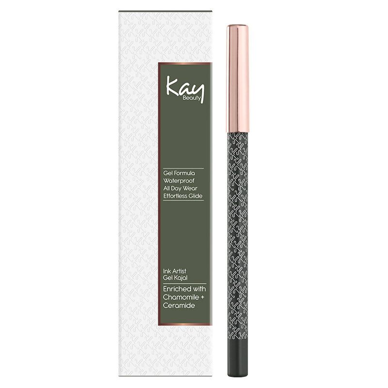 Kay Beauty Gel Eye Pencil - Olive - Distacart