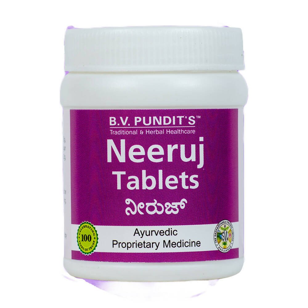 B V Pundit's Neeruj Tablets - Distacart