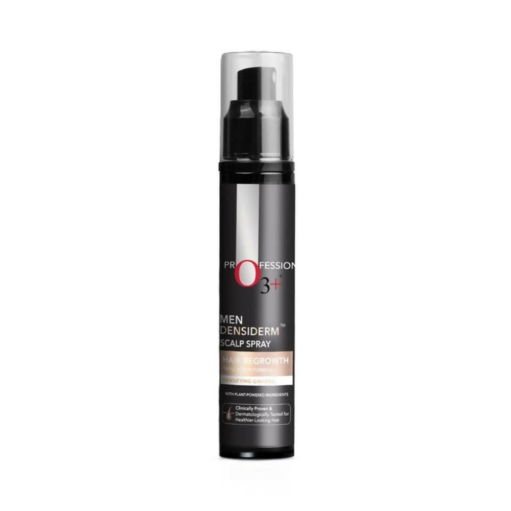 Professional O3+ Men Densiderm Hair Growth Scalp Serum Spray For Anti Hair Loss With Ginseng - Distacart