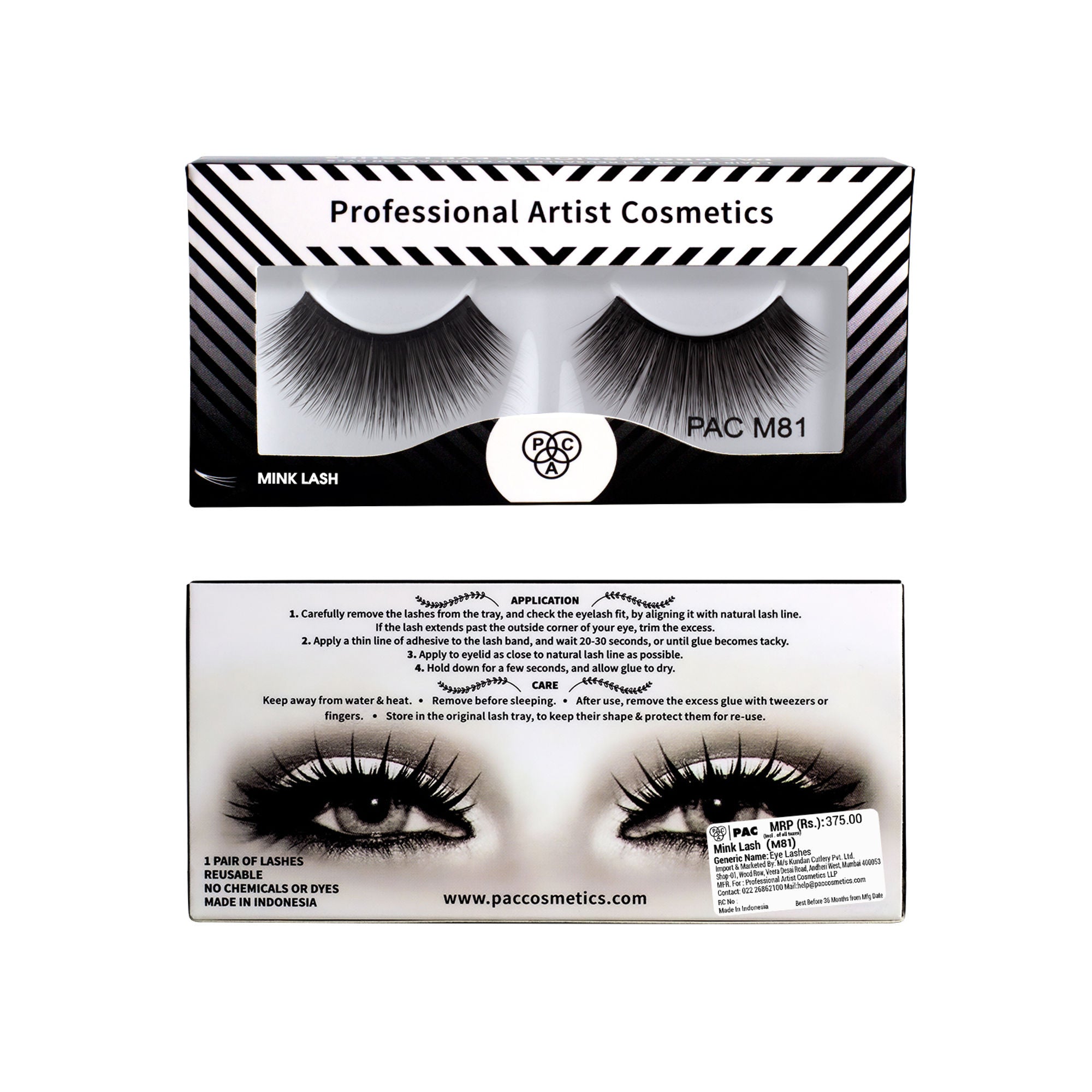 PAC Studio Mink Lash - M81
