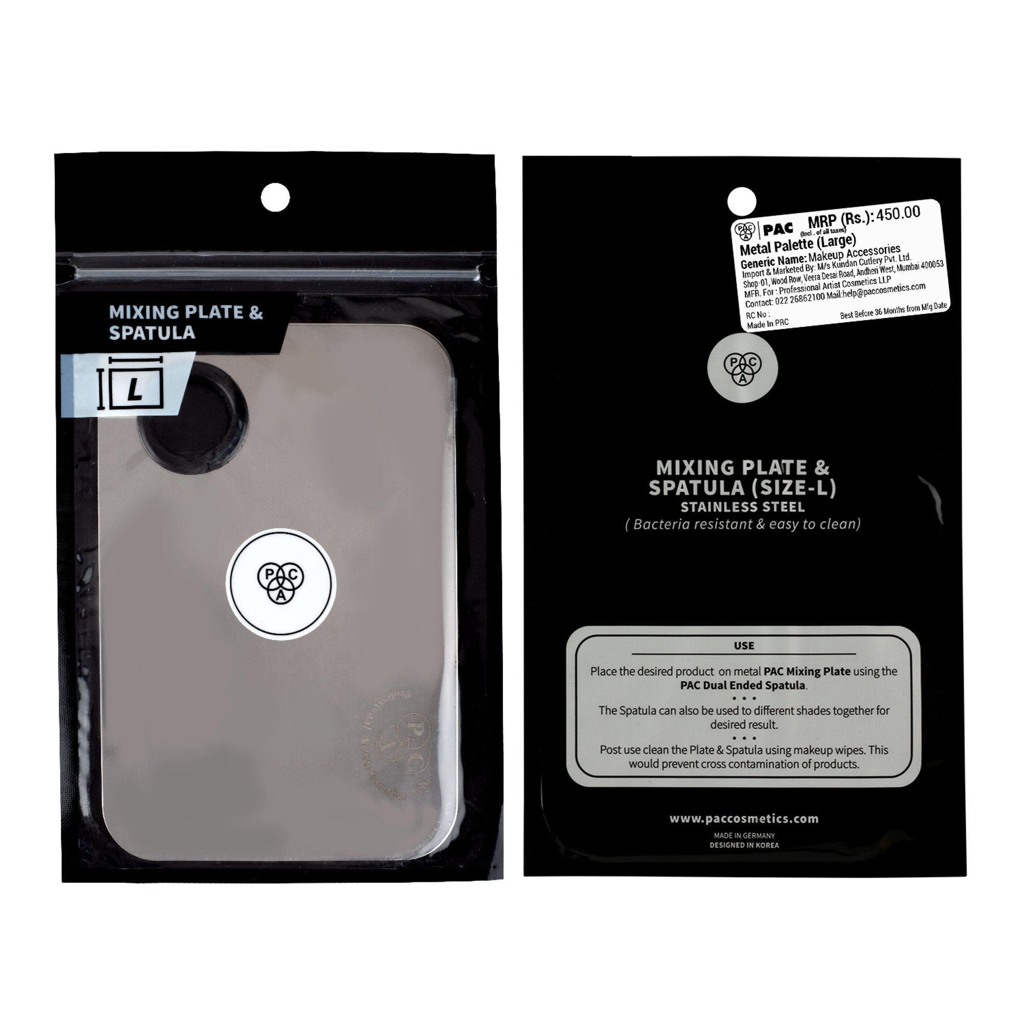 PAC Studio Metal Palette Large