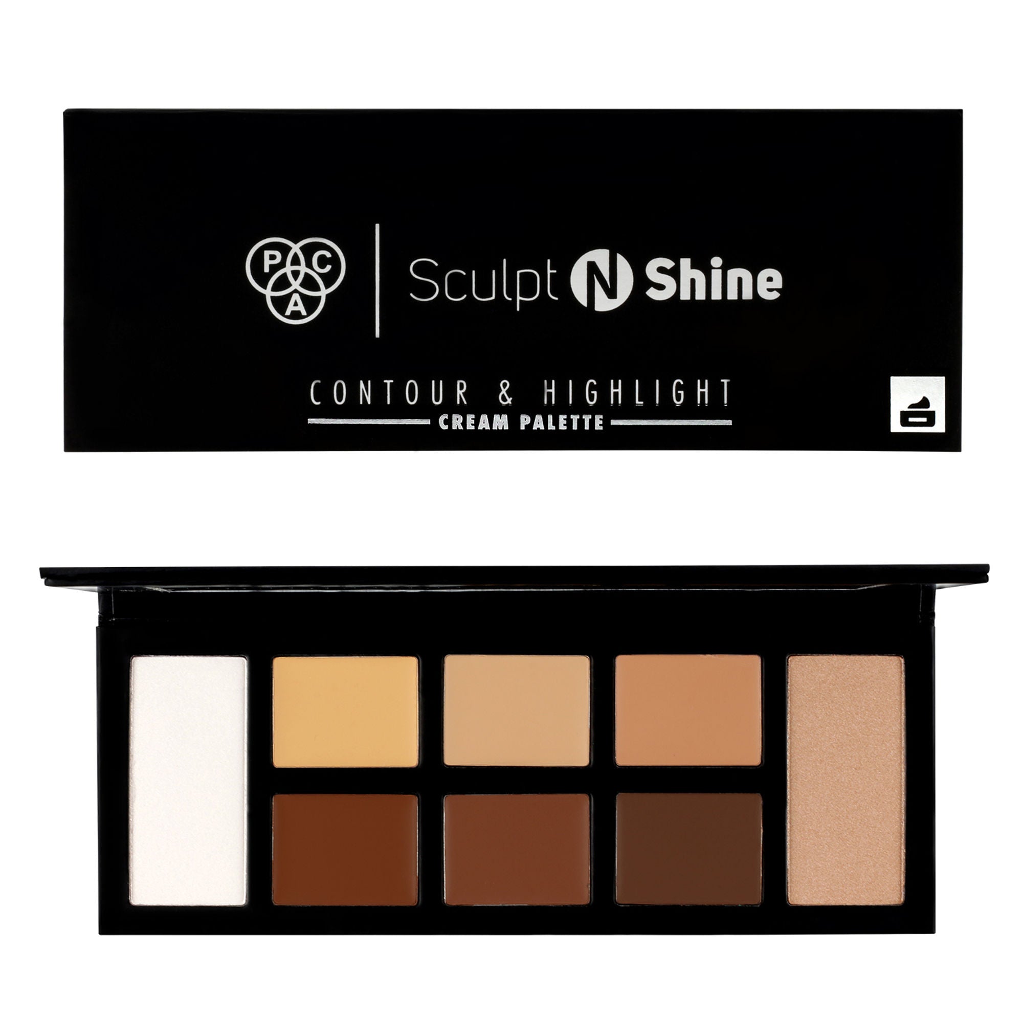 PAC Studio Sculpt N Shine Cream Contour X8 - Distacart