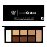 Thumbnail for PAC Studio Sculpt N Shine Cream Contour X8 - Distacart