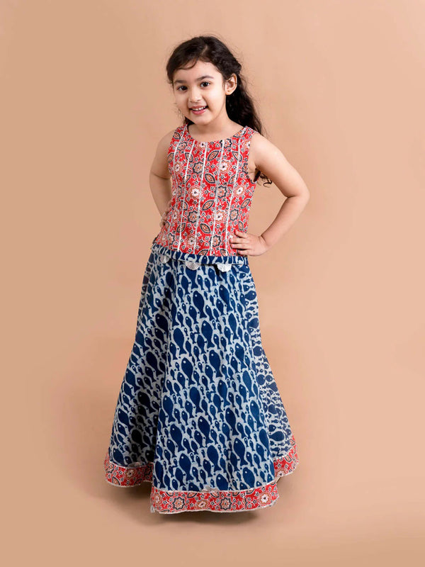 Joban Fashion Girl's Multi Color Lehenga Choli