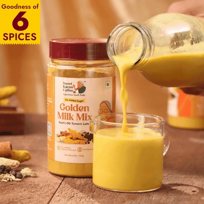 Sweet Karam Coffee Paati's Golden (Turmeric) Milk Mix - Distacart