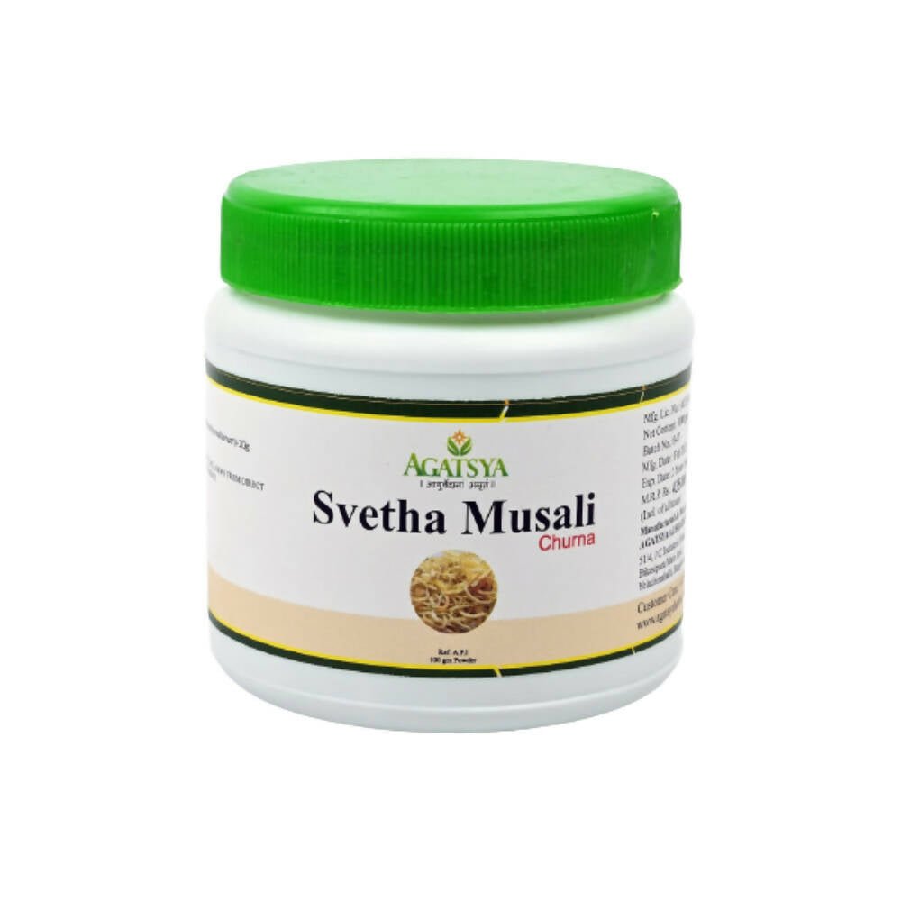 Agatsya Svetha Musali Churna - Distacart