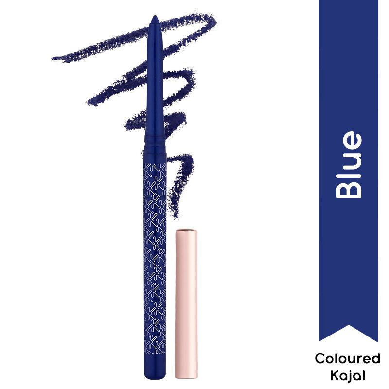 Kay Beauty 24HR Coloured Matte Kajal - Blue - Distacart