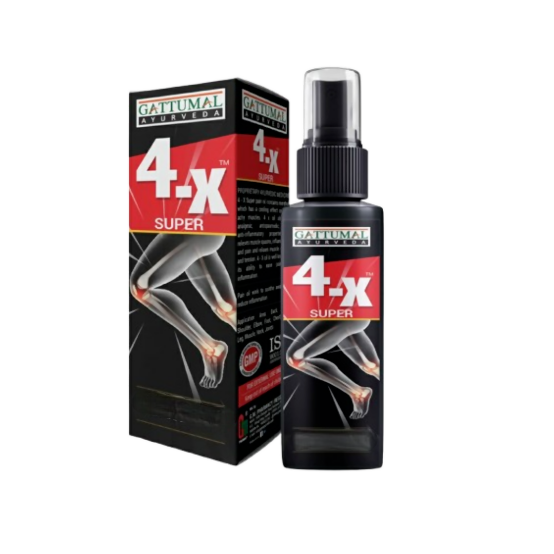 Gattumal Ayurveda 4-X Super Pain Oil - Distacart