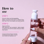 Thumbnail for SUROSKIE Advance Glass Hair Serum For Shine & Frizz Control - Distacart